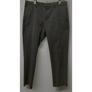 Perry Ellis Portfolio Men's Modern-Fit Stretch Dress Pants, Navy, 36 x 32